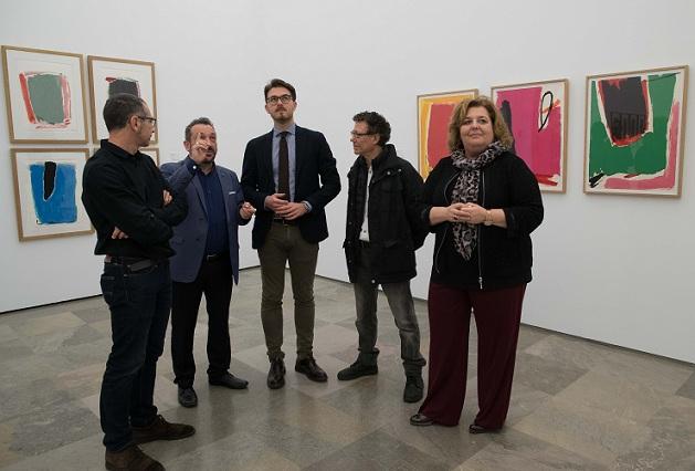 Inauguración de la exposición.