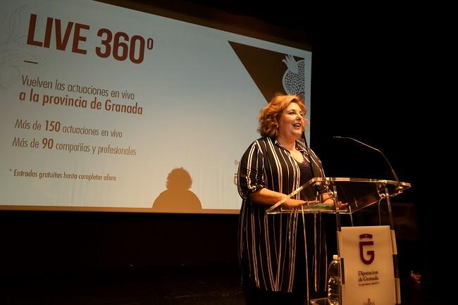 Fátima Gómez, en la presentación de la iniciativa.
