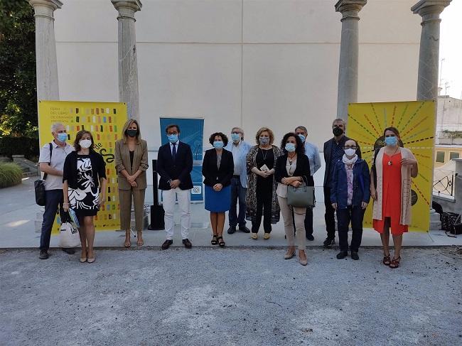 Acto con los organizadores de la Feria del Libro, en imagen de archivo.