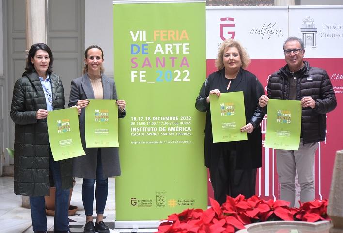 Presentación de la feria de arte.