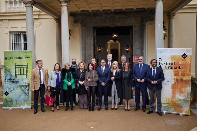 La programación del Festival se ha presentado en el Carmen de los Mártires.