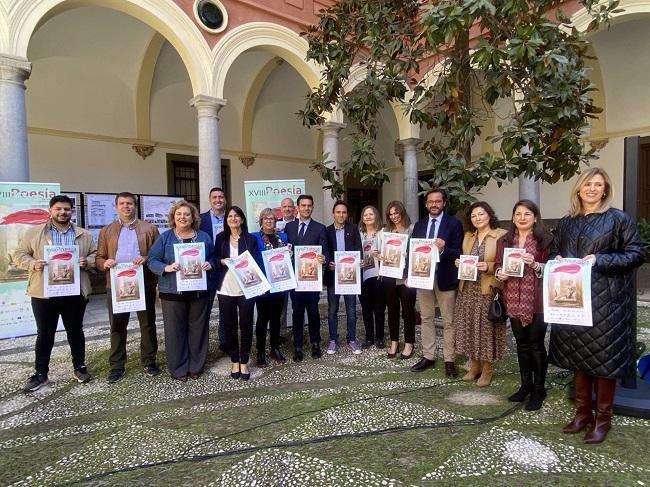 Presentación del Festival Internacional de Poesía.