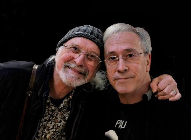 Flaco Barral y Paco Espínola.