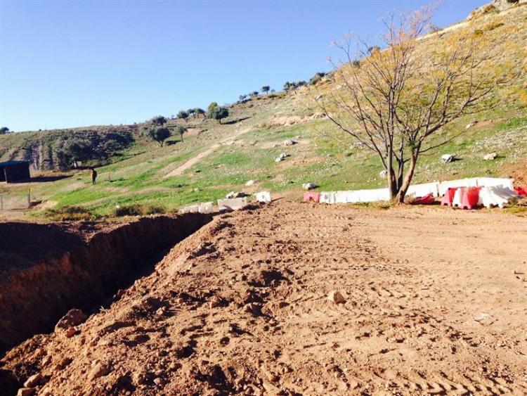 Terrenos de Alfacar donde se buscó la fosa de Lorca. 