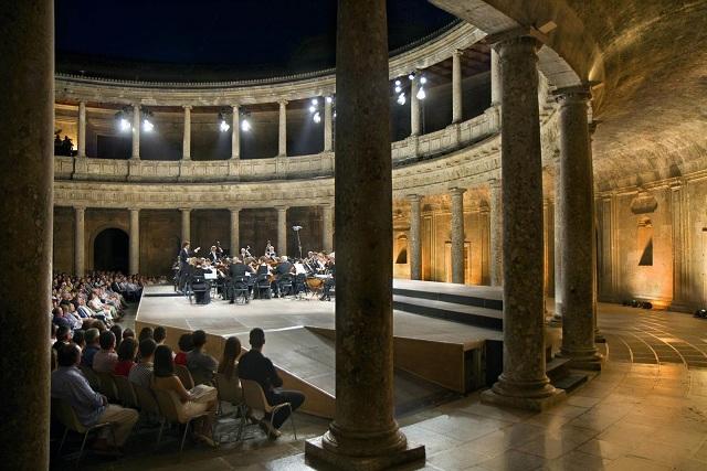 Concierto en el Palacio de Carlos V.