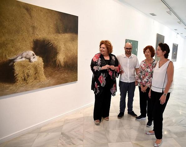 Una de las obras de la exposición. 