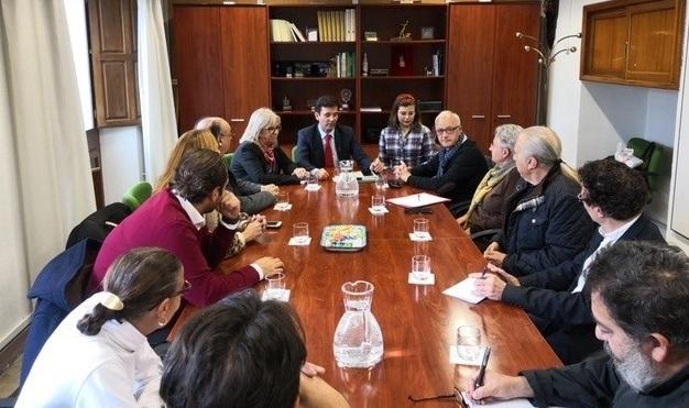 Reunión de la comisión técnica municipal sobre la zambra. 