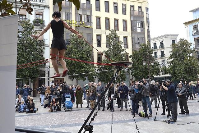 Presentación del festival en la Plaza del Carmen.