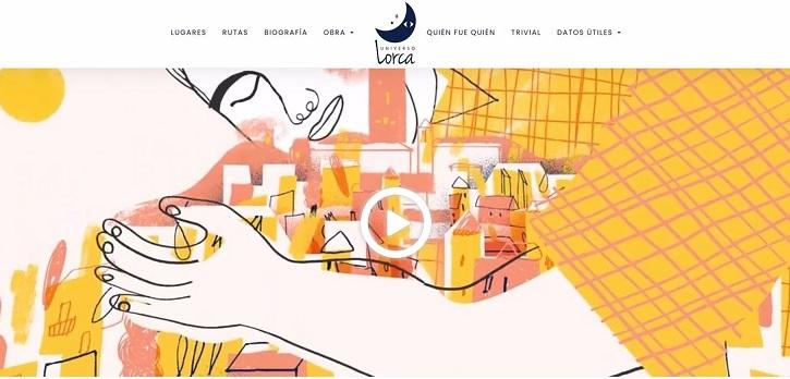 Imagen de la web del proyecto Universo Lorca.