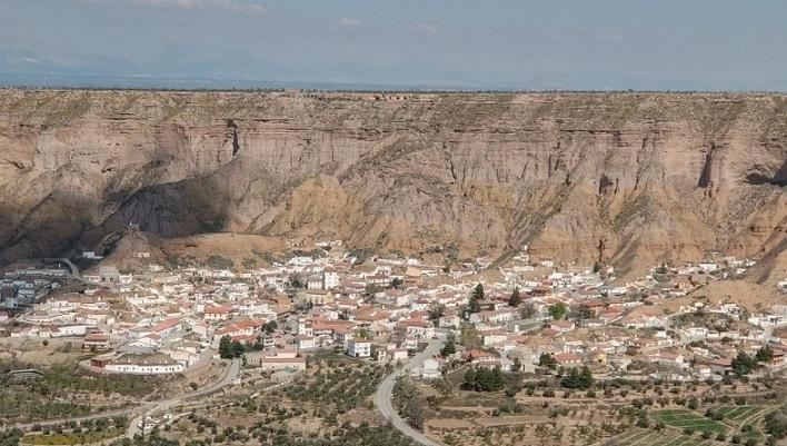 Vista de Gorafe, uno de los municipios con excelentes localizaciones para rodajes.