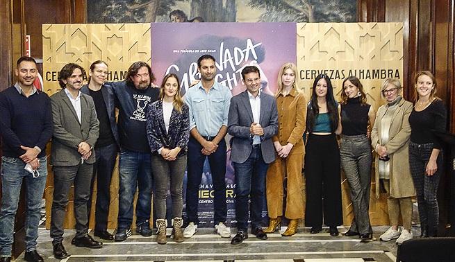 Presentación de la película en el Teatro Isabel la Católica. 