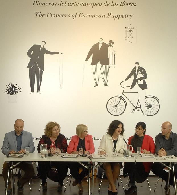 Presentación del proyecto 'Pioneros del arte europeo de los títeres'.