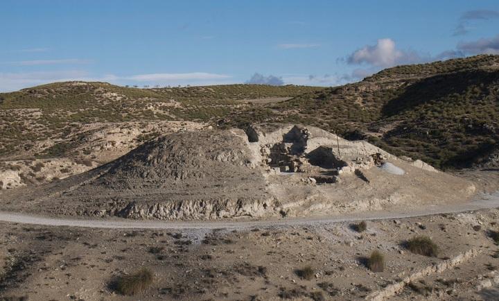 Túmulo 75 de la necrópolis, que será restaurado y recuperado.