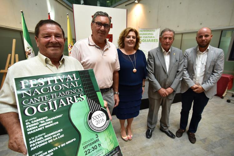 Presentación del Festival Flamenco de Ogíjares.