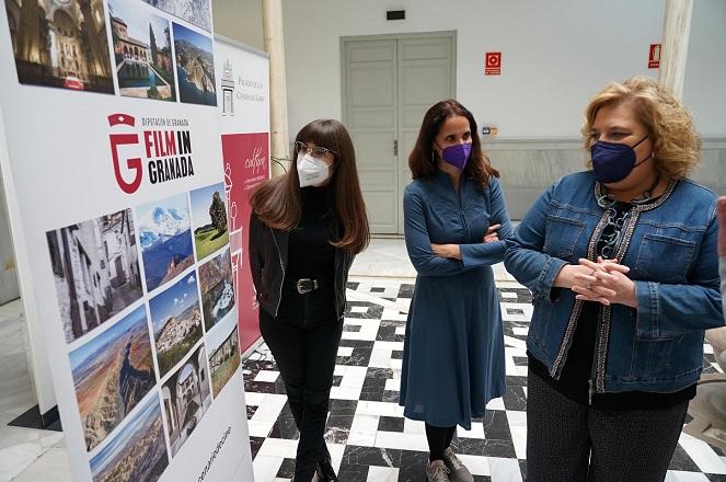 De izqda. a dcha., Rocío Mesa, Marichu Sanz y Fátima Gómez. 