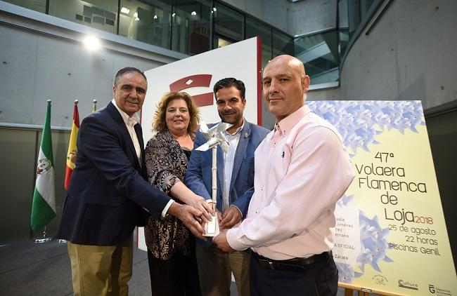 Presentación de La Volaera Flamenca de Loja.