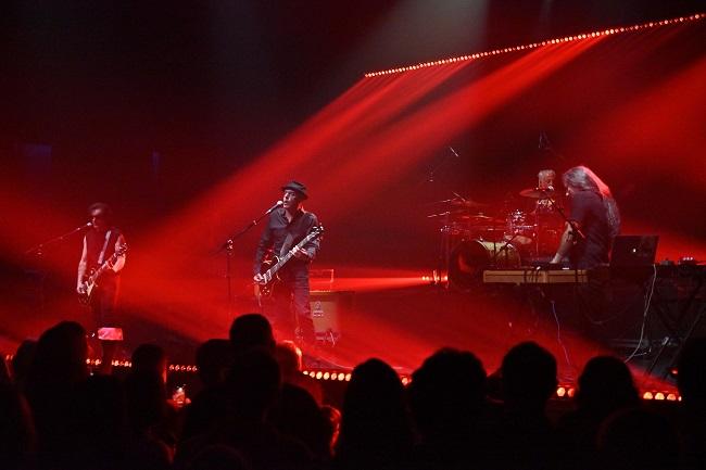 Los Lagartija en el primero de los dos conciertos en el Teatro CajaGranada.