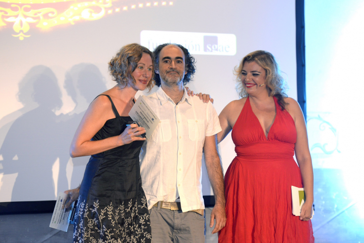 Gracia Morales y Juan Alberto Salvatierra recogen su merecido premio Lorca.