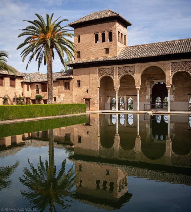 Palacio del Partal, en la Alhambra.