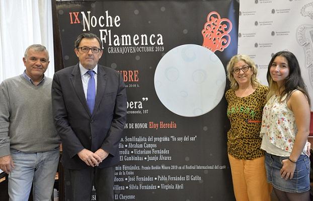 Presentación de la noche flamenca Granajoven.