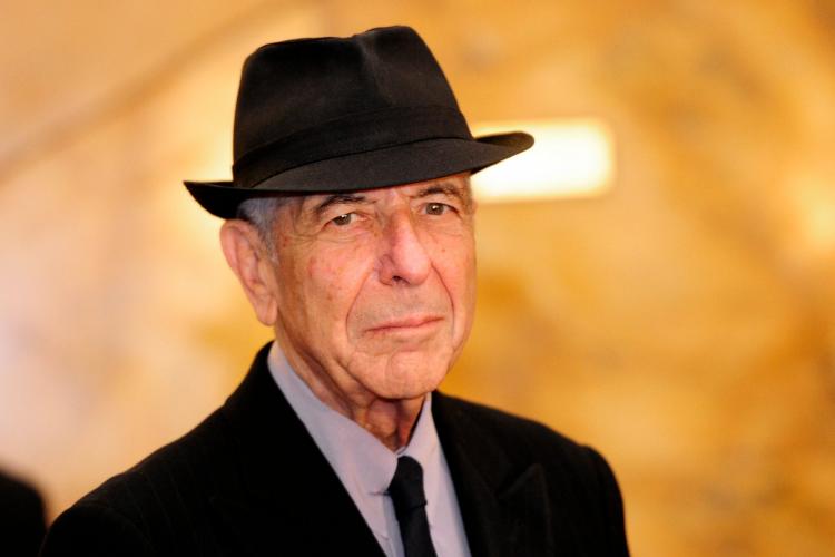 Leonard Cohen.