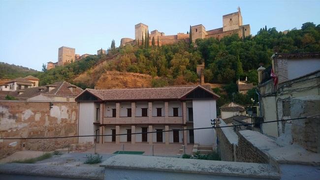 Vista del Maristán, con la primera fase de la recuperación ejecutada.