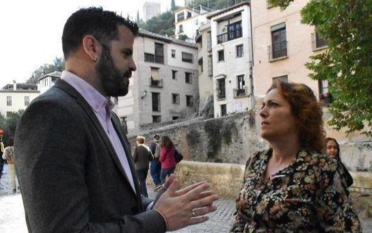 María del Carmen Pérez y Jesús Fernández.