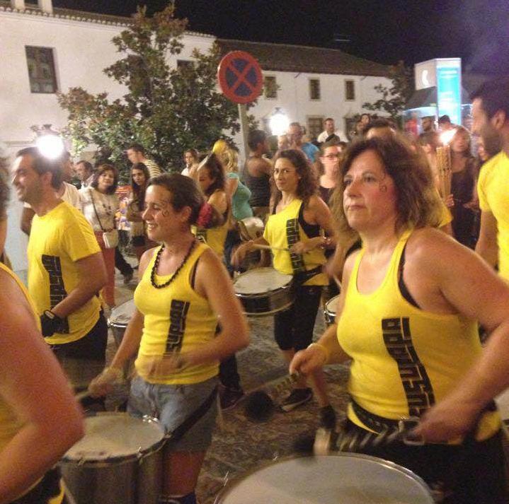 Batucada por las calles de Montefrío Batucada por las calles de Montefrío.