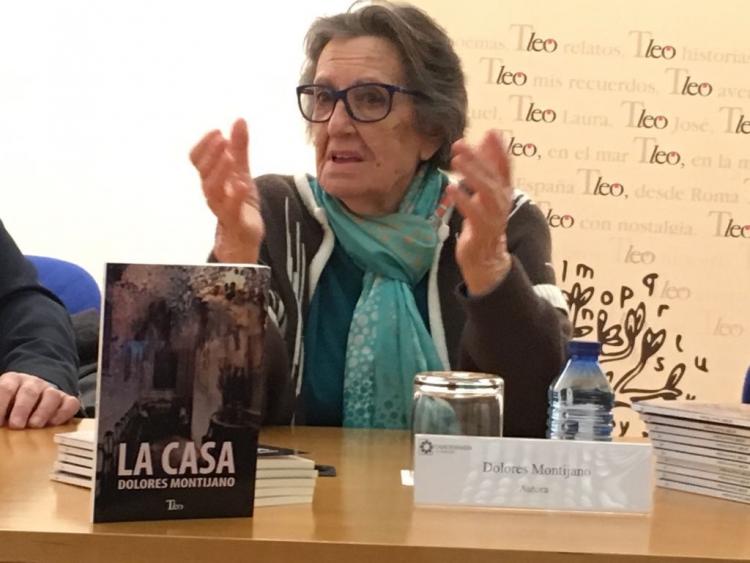 Dolores Montijano, en la presentación de 'La casa'. Dolores Montijano, en la presentación de 'La casa'.