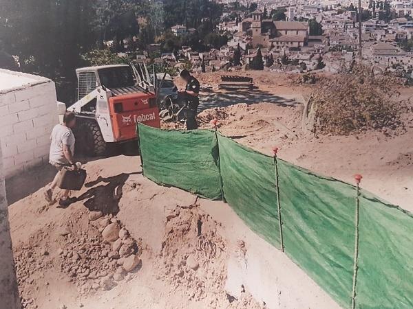 Las obras paralizadas se llevaban a cabo en el Carril de San Miguel. Las obras paralizadas se llevaban a cabo en el Carril de San Miguel.