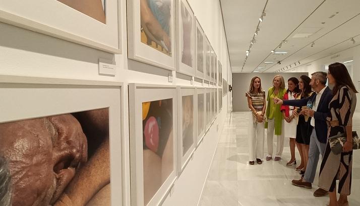 Inauguración de la exposición.