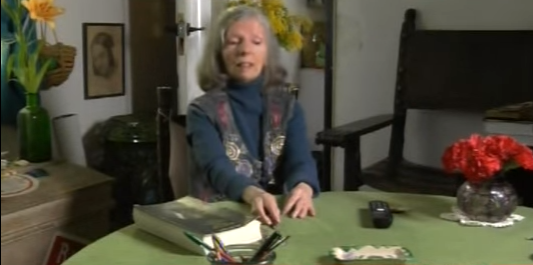 Marta Osorio en el documental 'La maleta de Penón' en Documentos TV.