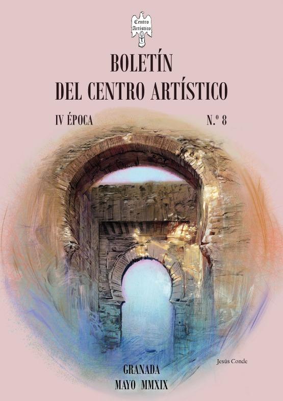 Portada del boletín, obra de Jesús Conde. Portada del boletín, obra de Jesús Conde.