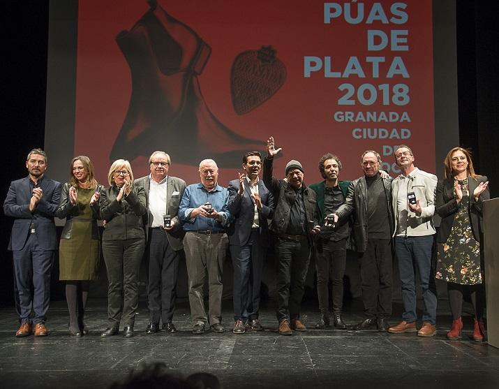 Las Púas de Plata se entregaron en el Centro Lorca.