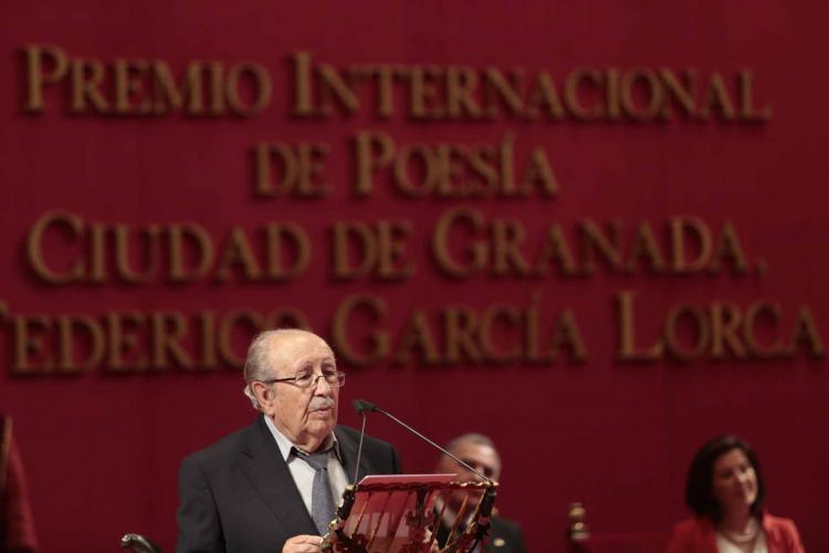 Rafael Guillén, protagonista del primer encuentro del ciclo El poeta Rafael Guillén, protagonista del primer encuentro del ciclo.