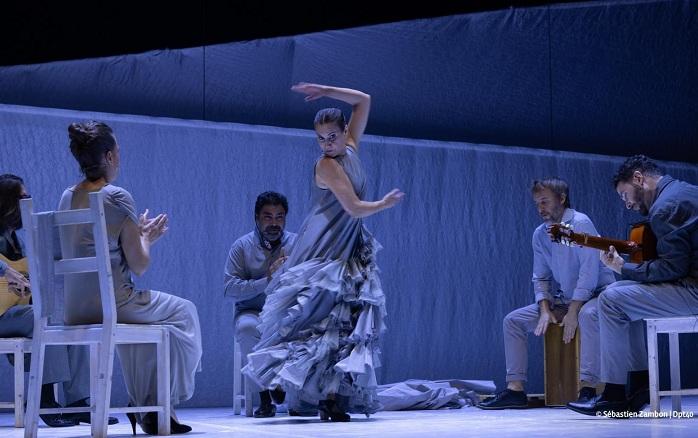 Rafaela Carrasco, durante una actuación. 