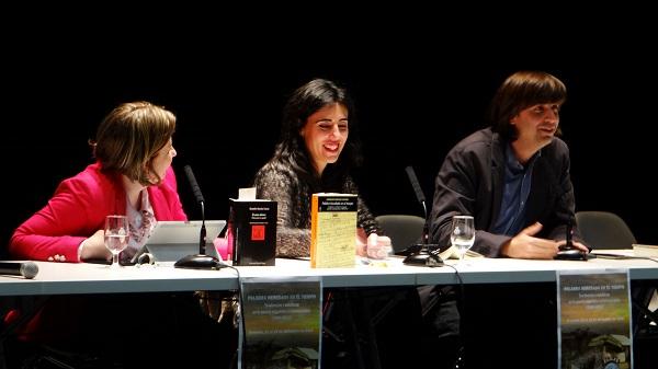 Remedios Sánchez, Raquel Lanseros y Fernando Valverde.