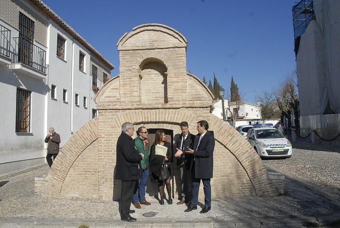 Uno de los aljibes restaurados en la primera fase, el de San Nicolás.