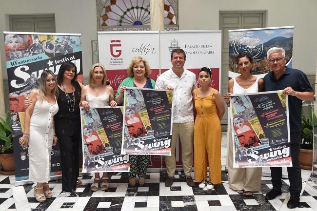 Presentación de la X edición del festival internacional Swing de Monachil.