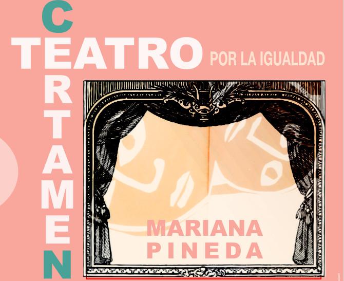 Cartel del certamen teatral.