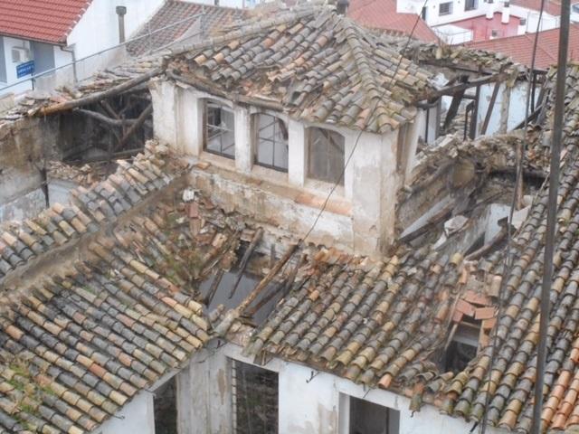 Imagen del deteriorado torreón.