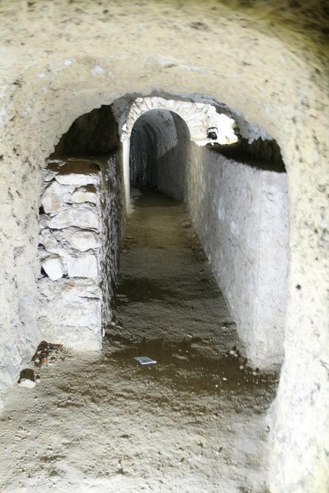 Imagen de las galerías de los túneles de Baza.