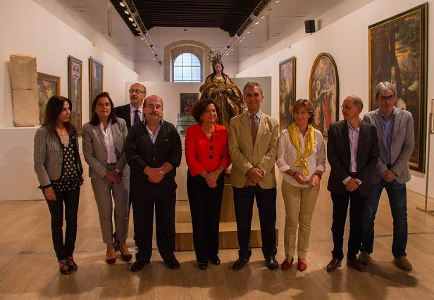 Presentación de la muestra en el Hospital Real.