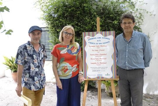 Presentación de la Verbena de Títeres en la Huerta de San Vicente.