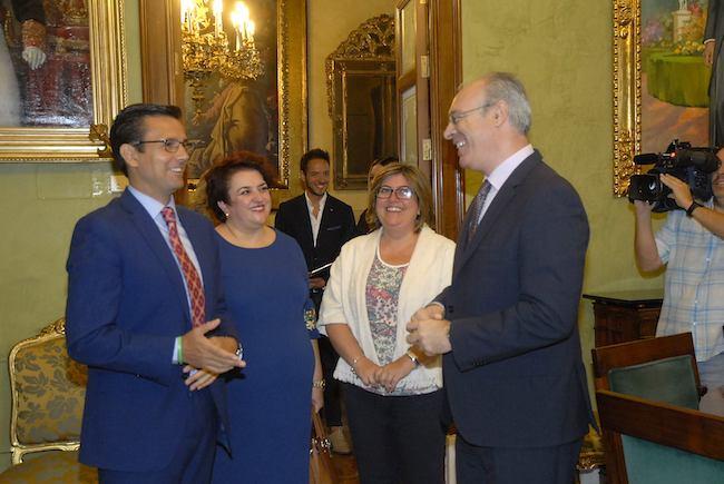 Durán, junto a Cuenca, Jiménez y Muñoz. Durán, junto a Cuenca, Jiménez y Muñoz.