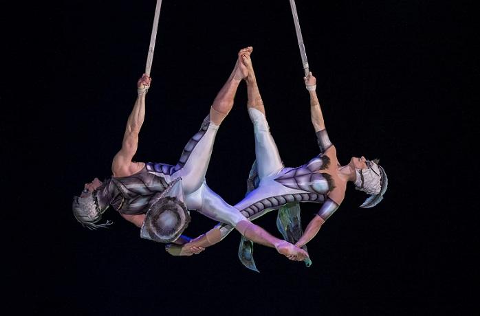 Imagen del espectáculo 'OVO' del Circo del Sol. 