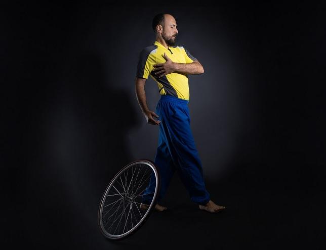 Una imagen del espectáculo de Daniel Rosado. 