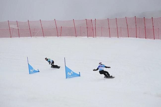 Ronda de Snowboard Cross.