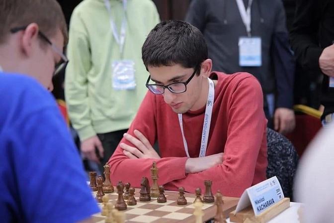 El joven ajedrecista, de 19 años, durante una partida. 