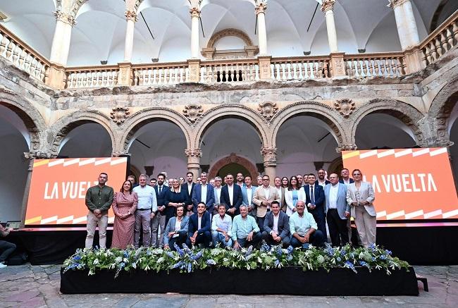 Presentación en La Calahorra de las etapas granadinas de La Vuelta. 